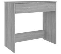 “Winter Sale""TOP Bureau moderne compact Gris - Bureau sonoma gris 80x40x75cm - bois d'ingénierie PRO65280