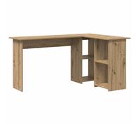 “Winter Sale""TOP Bureau moderne, compact Marron - Bureau chêne artisanal 142x102x73cm - bois d'ingénierie PRO59345