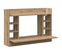 “Winter Sale""TOP Bureau moderne, compact Marron - Bureau mural chêne artisanal 105x48x75cm - bois d'ingénierie PRO91824