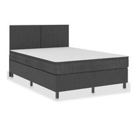 “Winter Sale""TOP Chambre Structure de lit Contemporain 2 personnes Gris - Sommier à lattes de lit sans matelas gris tissu 180x200cm