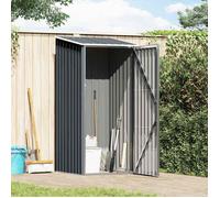 “Winter Sale""TOP Garage pour robot tondeuse Anthracite - Abri de jardin Anthracite 87x98x159cm Acier galvanisé PRO55434