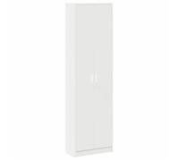 “Winter Sale""TOP Garde-robe Blanc - Armoire avec étagère Blanc 55x25x189cm - bois d'ingénierie PRO44679