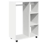 “Winter Sale""TOP Garde-robe Blanc - Garde-robe Blanc 80x40x110cm - Bois d’ingénierie PRO95242