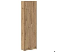 “Winter Sale""TOP Garde-robe Marron - Armoire chêne artisanal 55x25x189cm - bois d'ingénierie PRO54842