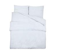 “Winter Sale""TOP Housse de couette Blanc - Ensemble de housse de couette Blanc 140x200cm Coton PRO87732