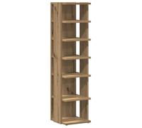 “Winter Sale""TOP Meuble à chaussures Brun - Armoire à chaussures chêne artisanal bois d'ingénierie PRO21508