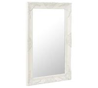 “Winter Sale""TOP miroir mural magnifique Blanc - Miroir mural style baroque 50x80cm Blanc PRO35035