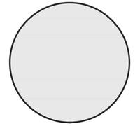 “Winter Sale""TOP miroir mural magnifique Noir - Miroir mural Noir Ø 50cm Rond PRO33779