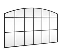 “Winter Sale""TOP miroir mural magnifique Noir - Miroir mural noir 100x60cm arche fer PRO98506