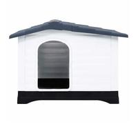 “Winter Sale""TOP niche pour chien polyvalente jouerr Gris - Niche pour chien Gris 90,5x68x66cm Polypropylène PRO73913