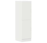 “Winter Sale""TOP Placard suisine Blanc - Armoire de cuisine blanc 38x41,5x131,5cm - bois d'ingénierie PRO88858