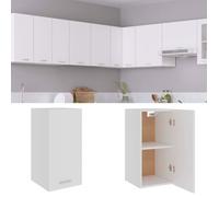“Winter Sale""TOP Placard suisine Blanc - Armoire suspendue ""Lyon"" Blanc 29,5x31x60cm - bois d'ingénierie PRO92246