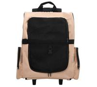 “Winter Sale""TOP Remorque de vélo pour animaux de compagnie Beige - Chariot polyvalent pliable pour animaux de compagnie beige PRO68