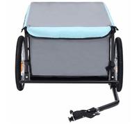 “Winter Sale""TOP Remorques de vélo Noir - Remorque de vélo noir et bleu 65 kg PRO28851