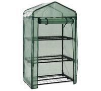 “Winter Sale""TOP Serre de Jardin Exterieur Vert - Mini-serre à 3 niveaux 69x49x125cm PRO80164