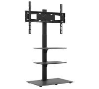 “Winter Sale""TOP Supports pour téléviseurs/écrans Noir - Meuble TV d'angle 3 niveaux pour 32-65 pouces noir PRO13638