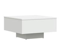 “Winter Sale""TOP Table à café Blanche - Table basse Blanche 60x60x31,5cm - bois d'ingénierie PRO13303