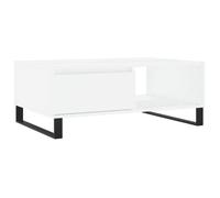 “Winter Sale""TOP Table à café Blanche - Table basse Blanche 90x60x35cm - bois d'ingénierie PRO85493