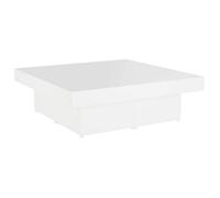 “Winter Sale""TOP Table à café Blanche - Table basse Blanche 90x90x28cm - bois d'ingénierie PRO68663