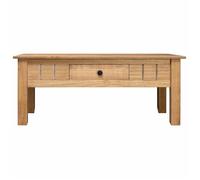 “Winter Sale""TOP Table à café Brun - Table basse 100x60x43,5cm Pin massif Assortiment Panama PRO60134