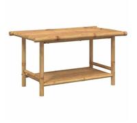 “Winter Sale""TOP Table à café Brun - Table basse 90x50x45cm bambou PRO40516