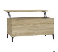 “Winter Sale""TOP Table à café Brun - Table basse Chêne sonoma 90x44,5x45cm - bois d'ingénierie PRO11872