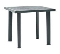 “Winter Sale""TOP Table de jardin Vert - Table de jardin Vert 80x75x72cm Plastique PRO27369