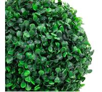 “Winter Sale""TOP Vert - Plante de buis artificiel avec pot Forme de boule Vert 60cm PRO79103