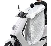 Winter Scooter Leg Cover - Universal Scooter Cover With Phone Pouch Reflective Strip Protection For Two Wheel Pedals Vehicles Silver