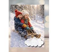 Winter: Sledding Fun, Notebook, Doodling, Sketching and Notes, School, Home Study, Education: Writing and Drawing ,Inspirational Notebook, Journal, for Students and Children