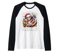 Winter Sleep Shih Tzu for Women Men Id Rather Be Sleeping Manche Raglan
