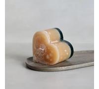 Winter Spice - Original Organics Bougie parfumée en forme de cœur pour la maison - Coulée à la main 100 % cire recyclée - Jusqu'à 80 heures de combustion, cadeau pour homme et femme