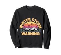 Winter Storm Warning Alerte météorologue - Sweatshirt