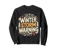 Winter Storm Warning Alerte météorologue |- Sweatshirt