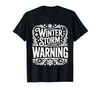 Winter Storm Warning Alerte météorologue |||- T-Shirt