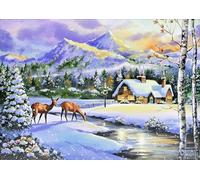 Winter Sunset Deluxe Boxed Holiday Cards (20 cards, 21 self-sealing envelopes)