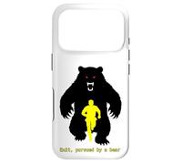 Winter Tale Stage Direction Exit Bear Shakespeare Comédie Coque pour iPhone 17 Pro
