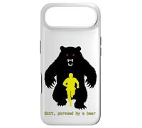 Winter Tale Stage Direction Exit Bear Shakespeare Comédie Coque pour iPhone Air
