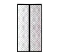 Winter Warm Cotton Door Curtain, Windproof And Cold Proof, Room Partition(Black-height 240cm,Width 80cm)