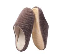 Winter Warm Cotton Slippers For Men And Women, Non-Slip Soft Sole Silent Indoor House Shoes, Cozy Fluffy Lightweight Home Slippers for Winter Daily Wear & Family Use (Coffee,24.5CM)