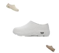 Winter Warm Fleece Armadillos,Fur Lined Clogs for Men Women,Waterproof Anti-Oil Walking Slipper Unisex (grey,40)
