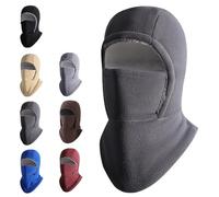 Winter Warmth 2-in-1 Hat Face Mask, Unisex Windproof Warm Hat, Thickened One-Piece Winter Hood, for Outdoor Activities The Cold in Comfort (Dark Gray)