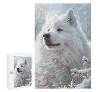 Winter Wolf Portrait Puzzle 1000 Pièces Educa Jouet en Bois Cadeau Unique Décoration Intérieure Jeu Éducatif Challenge Toy Adultes Et Enfants À Partir De 14 Ans 1000 PCS