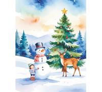 Winter Wonder Coloring Book - A Festive Celebration of Creativity: For Kids Ages 3-10 | Diverse, Vegan-Friendly, Language-Free Fun