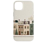 Winter Wonderland - Art Aquarelle Maison en Pain d'épice Coque pour iPhone 14 Plus