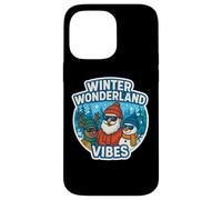 Winter Wonderland Vibes, Noël, fêtes de Fin d'année Coque pour iPhone 14 Pro Max