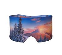 Winter Wonderlands - Cache-oreilles confortable - Bandeau chaud et design double face - Convient pour la méditation et le yoga.