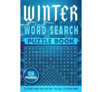 Winter Word Search Puzzle Book: Easy to read Puzzles for Stress Relief and Bedside Relaxation