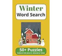 Winter Word Search Puzzle Book: Word Searches with Easy to Read Print about Cosy Winter | 6x9 inches, 110 pages | 50+ Puzzles, Gift for Vacations and Holiday times