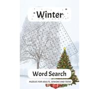 Winter Word Search Puzzle Book: Word Searches With Easy to Read Print about winter season and more | 6x9 inches, 110 pages | 50+ Puzzles … Gift for Vacation, Holidays and Free Times